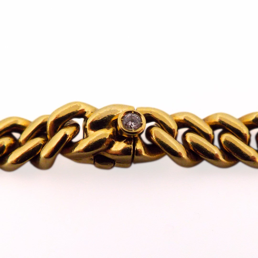 Bulgari 18K Diamond Ancient Roman Monete Chain Necklace