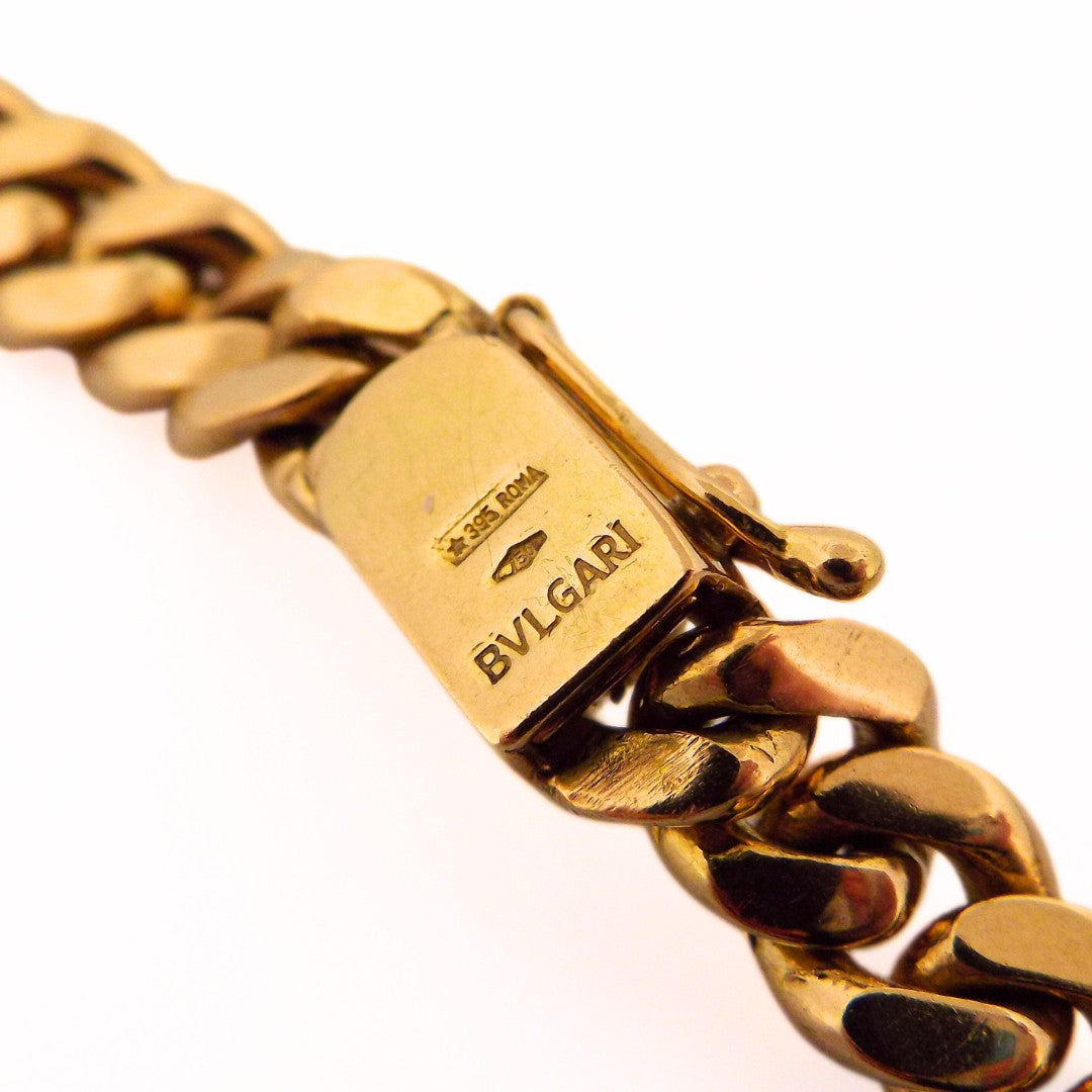 Bulgari 18K Cameo Chain Necklace