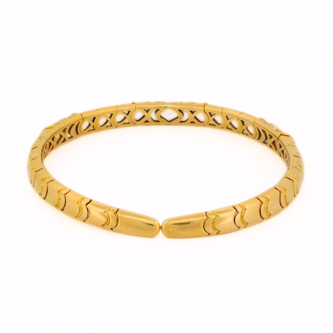 Marina B Gold Diamond 'Onda' Choker Necklace