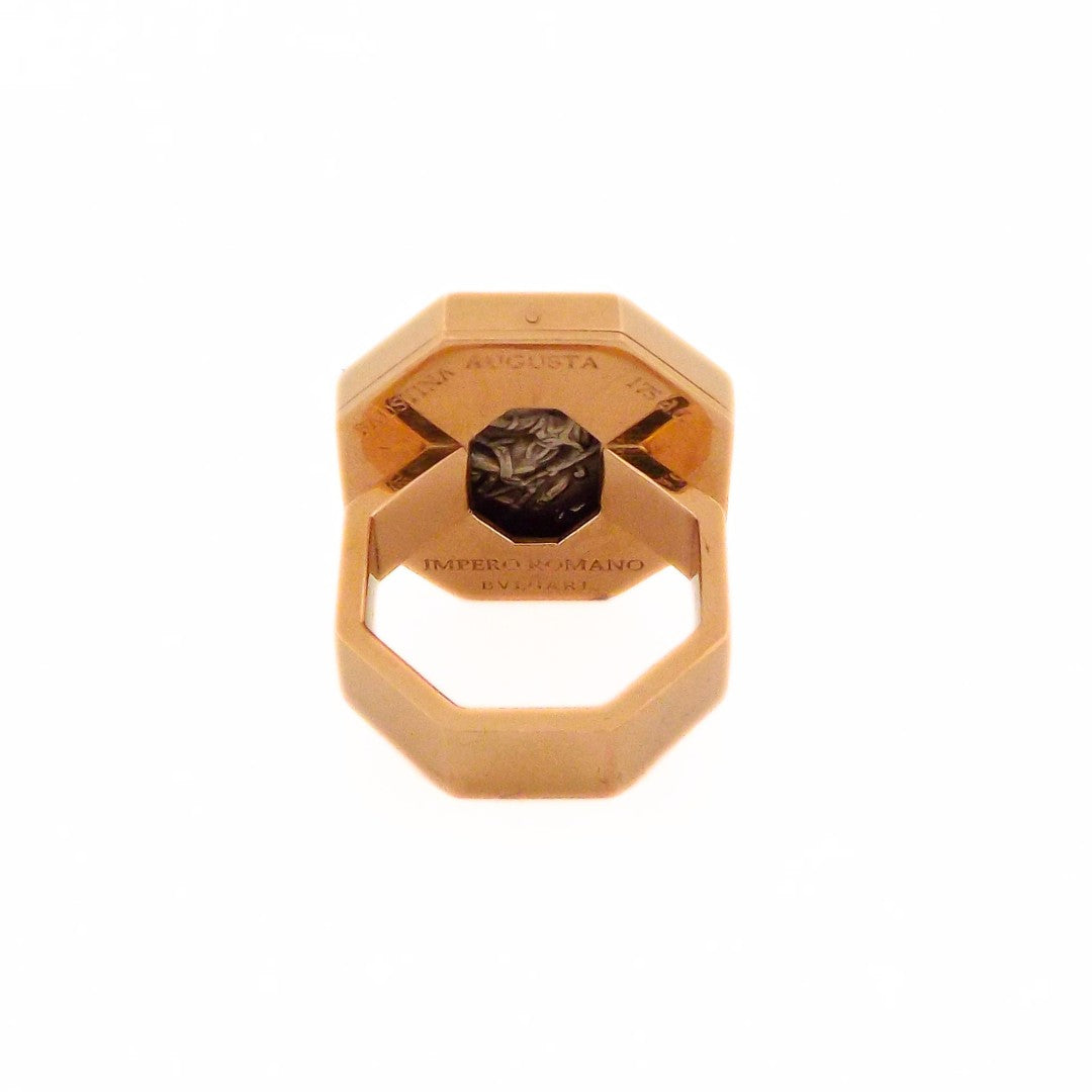 Bulgari 18K 'Monete' Geometric Ring