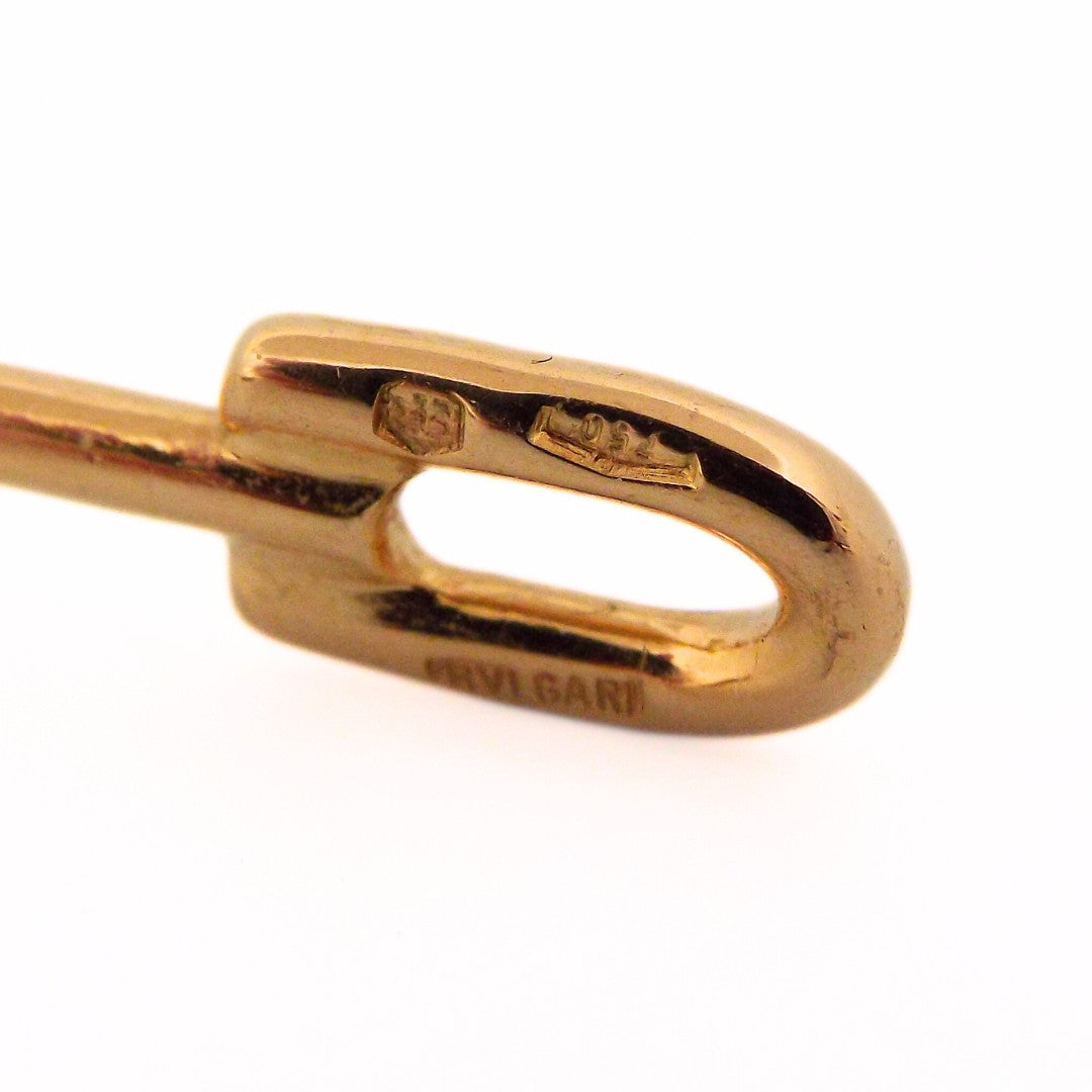 Bulgari 18K Monete Torque Necklace