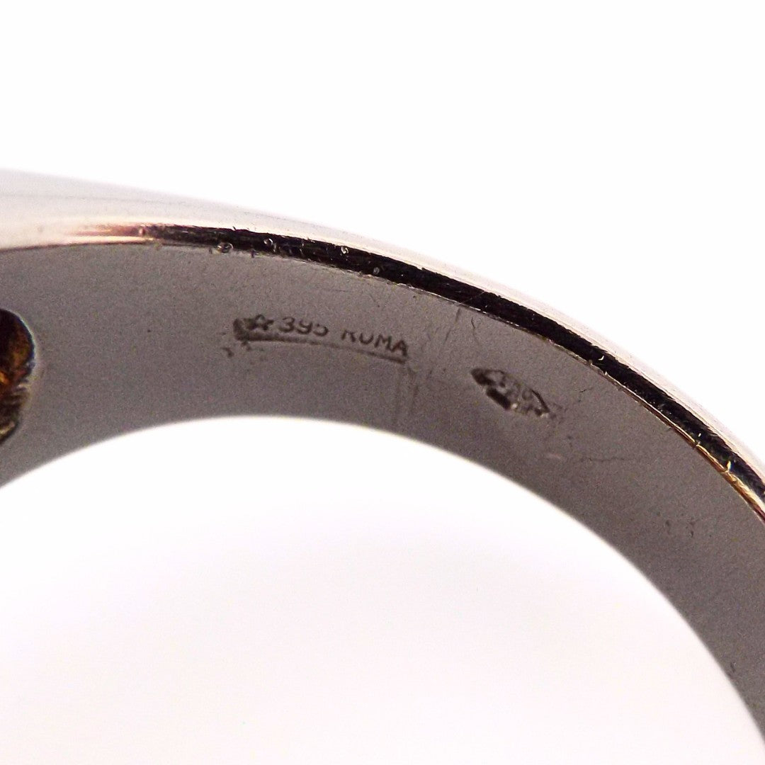 Bulgari 18K Platinum Cameo Ring