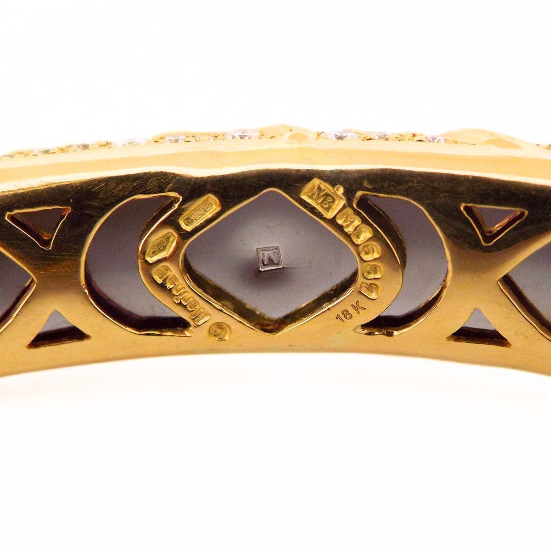 Marina B Gold Diamond 'Onda' Choker Necklace