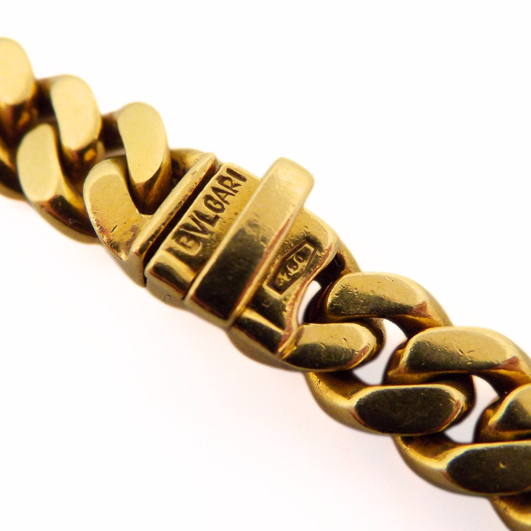 Bulgari 18K Diamond Ancient Roman Monete Chain Necklace
