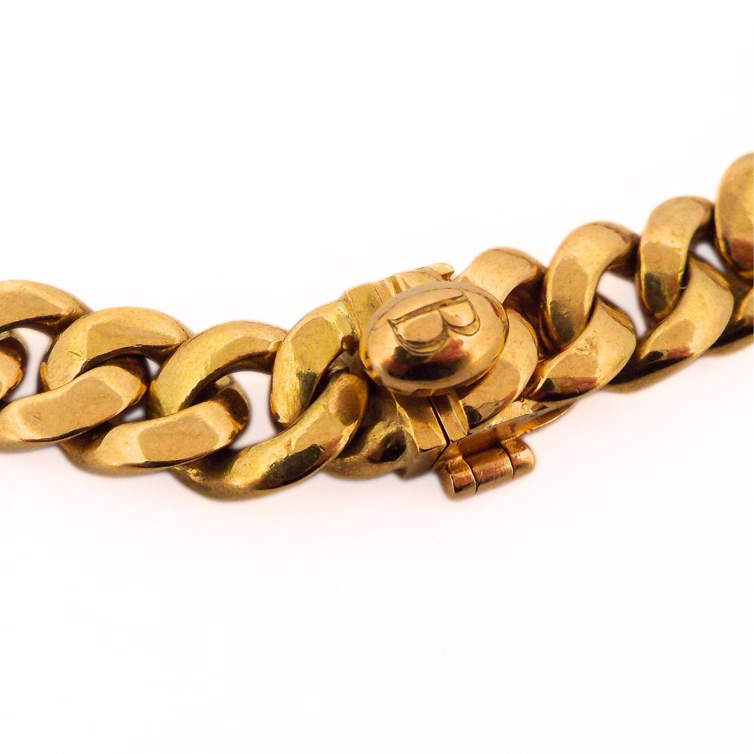 Bulgari 18K Chalcedony Agate Sapphire Cameo Necklace