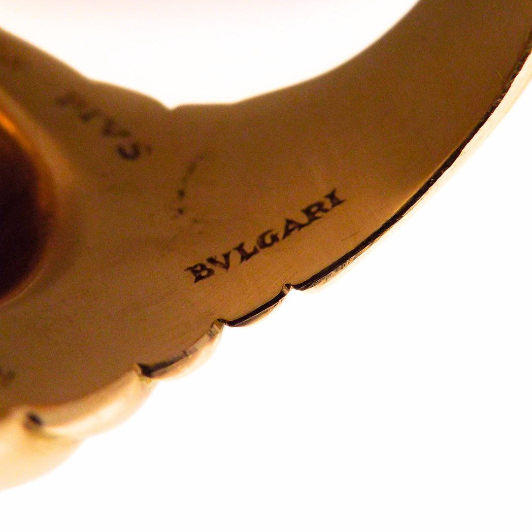 Bulgari 18K Gold Silver Monete Coin Ring