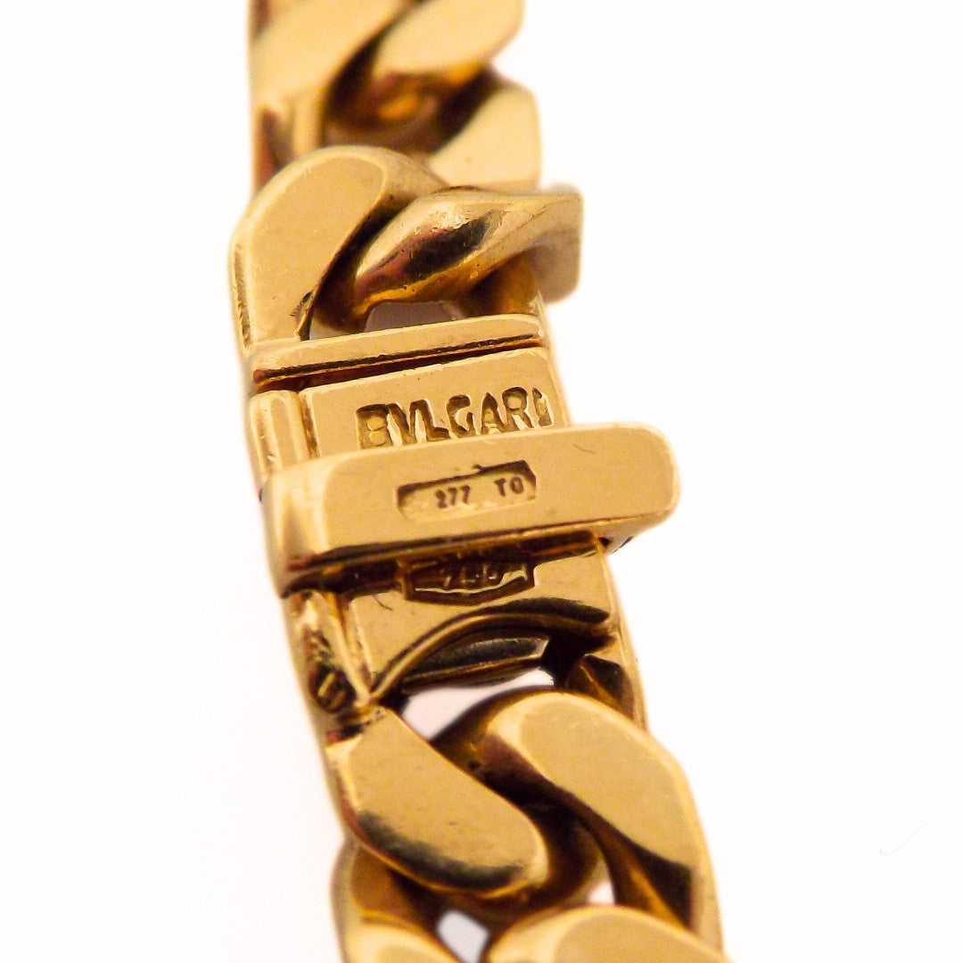 Bulgari 18K Monete Chain Necklace
