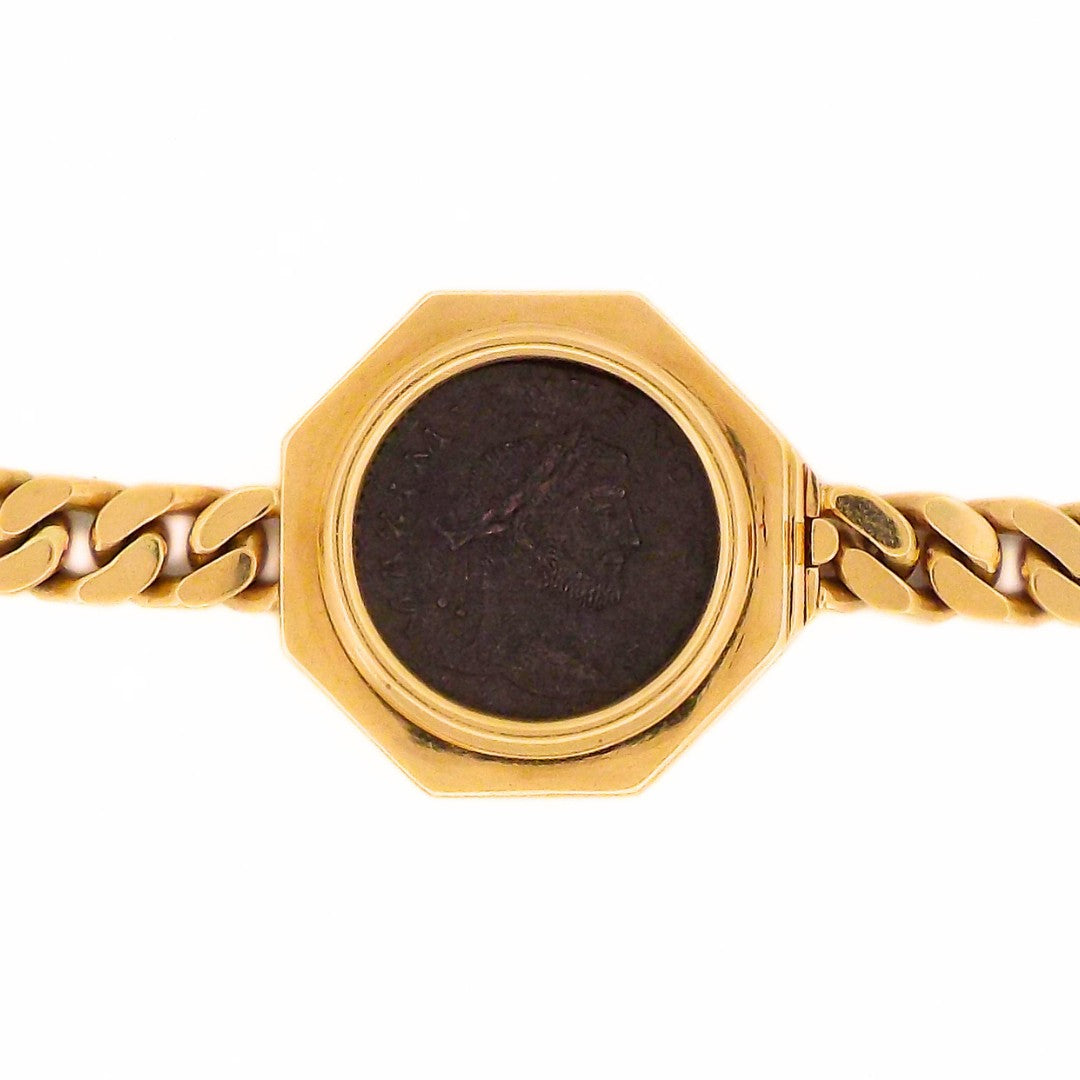 Bulgari 18K 6-Coin 'Monete' Chain Necklace