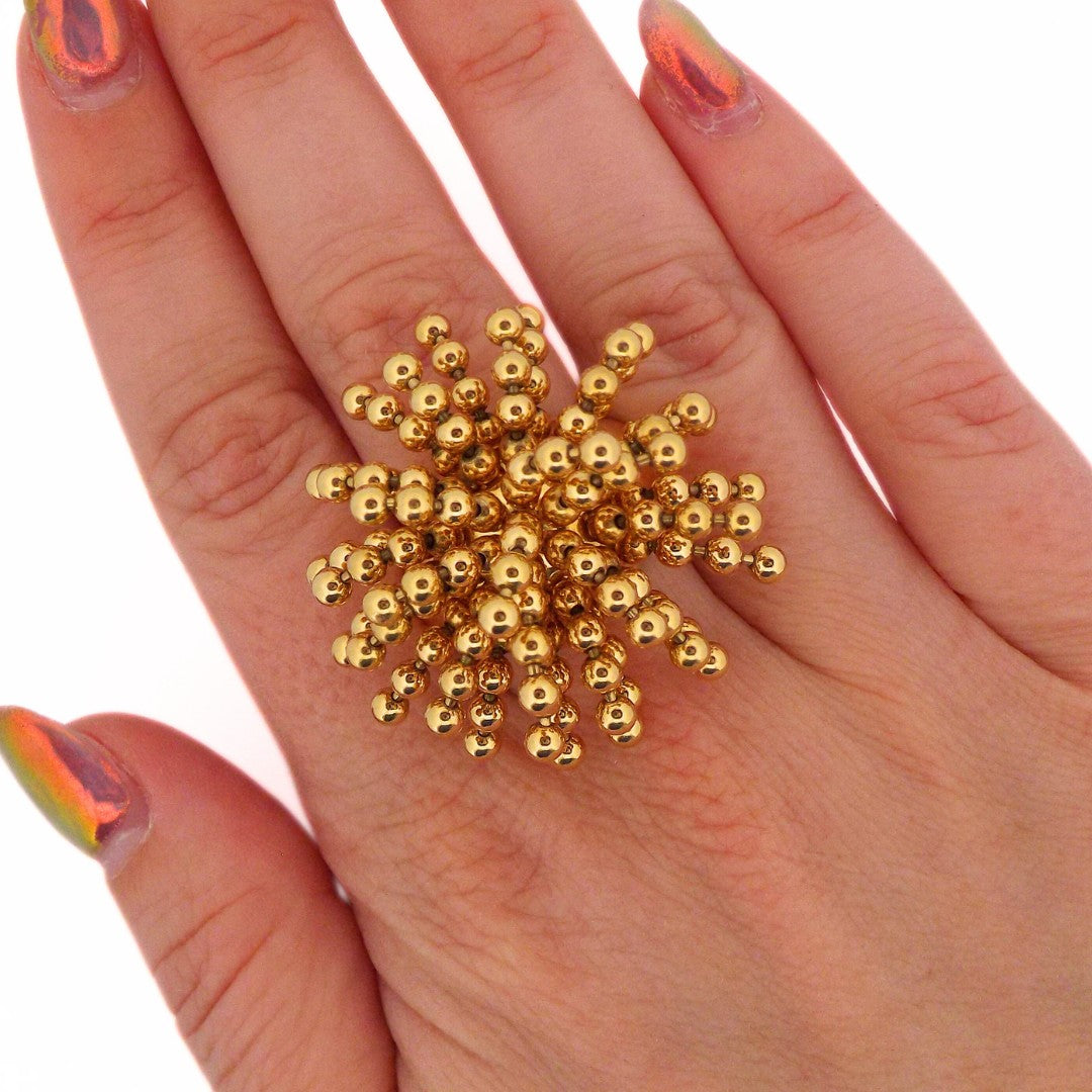 Cartier Yellow Gold Nouvelle Vague Ring