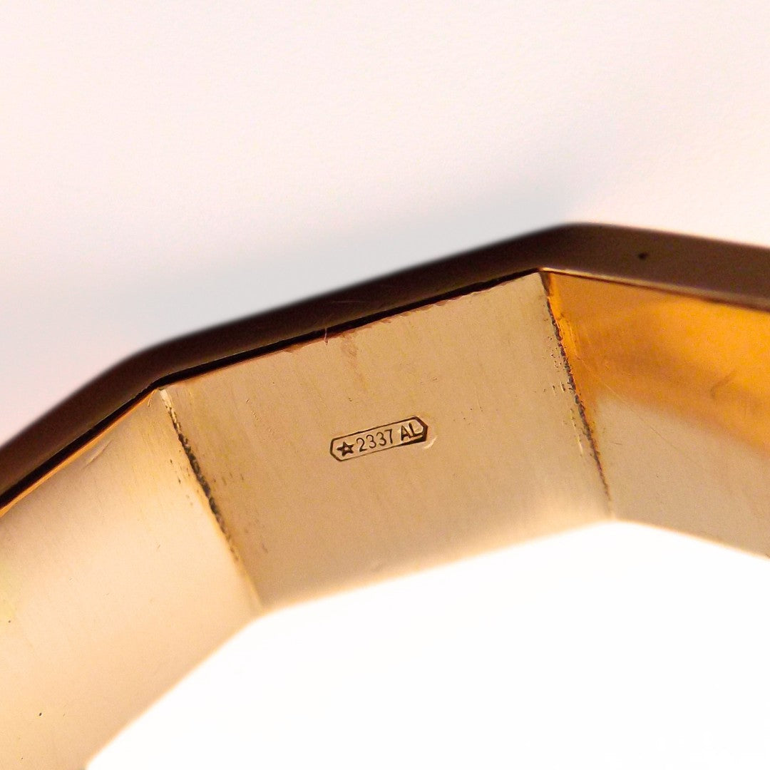 Bulgari 18K 'Monete' Geometric Ring