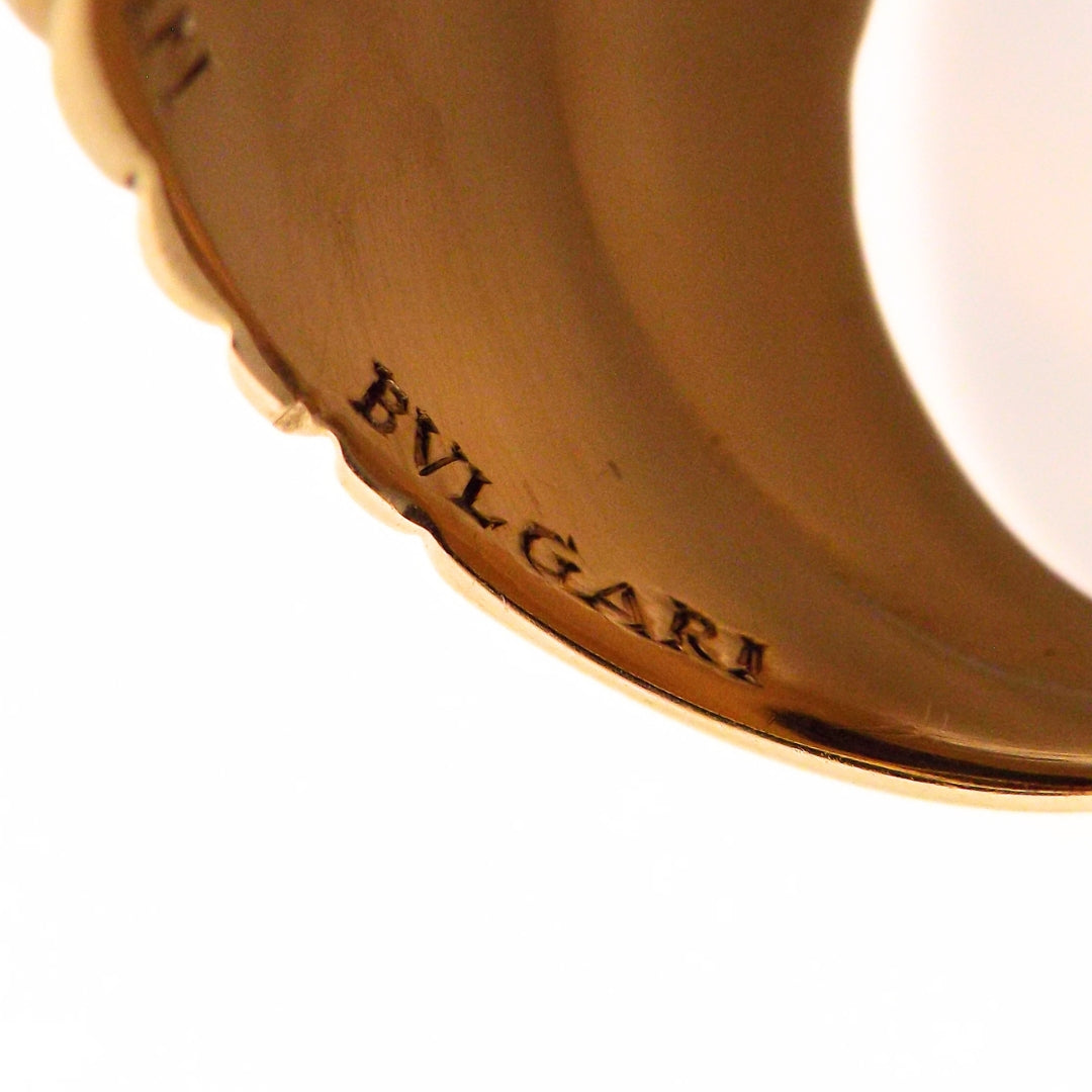 Bulgari 18K Double Monete Ring