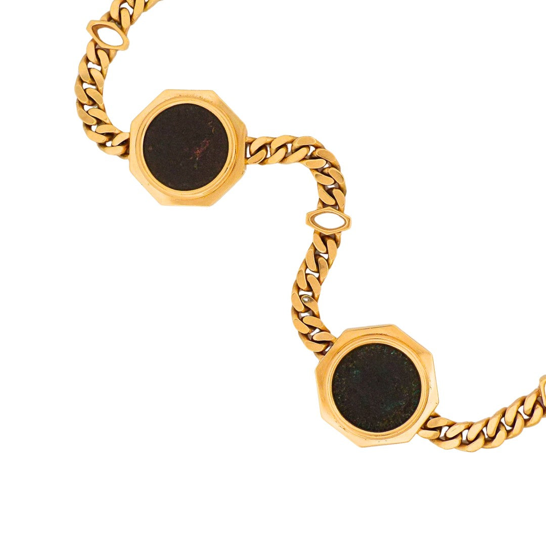 Bulgari 18K 6-Coin 'Monete' Chain Necklace