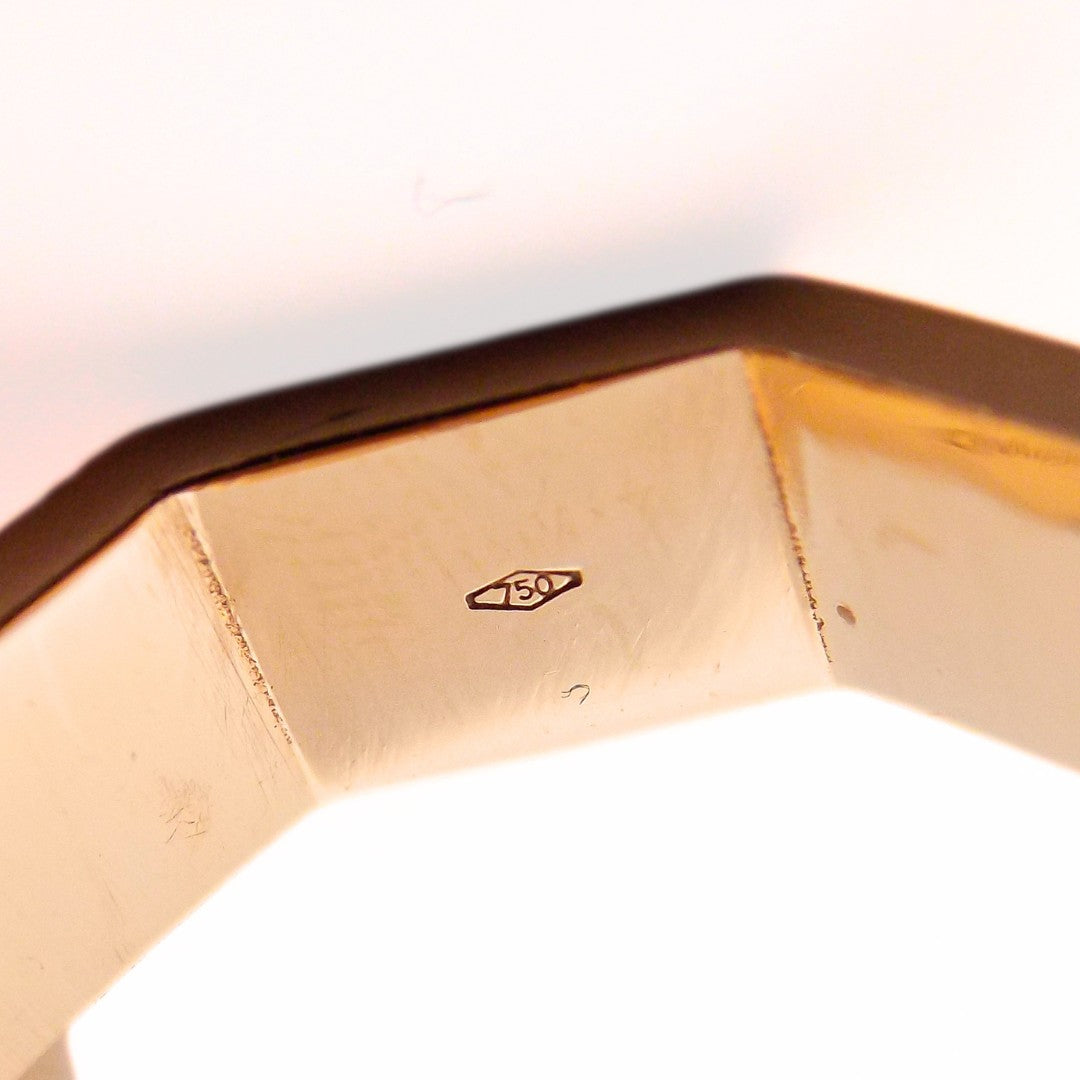 Bulgari 18K 'Monete' Geometric Ring