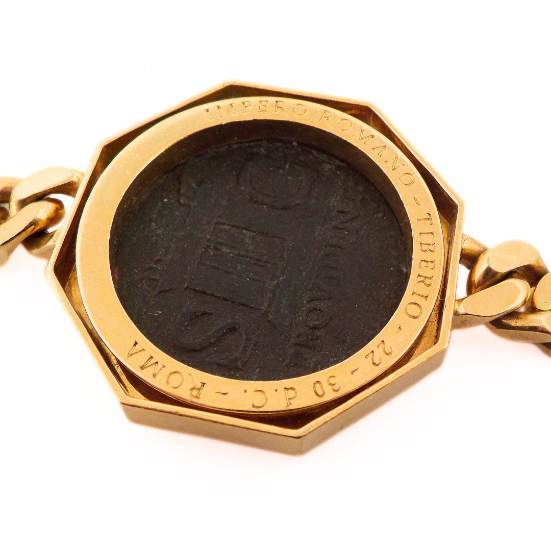 Bulgari 18K 6-Coin 'Monete' Chain Necklace