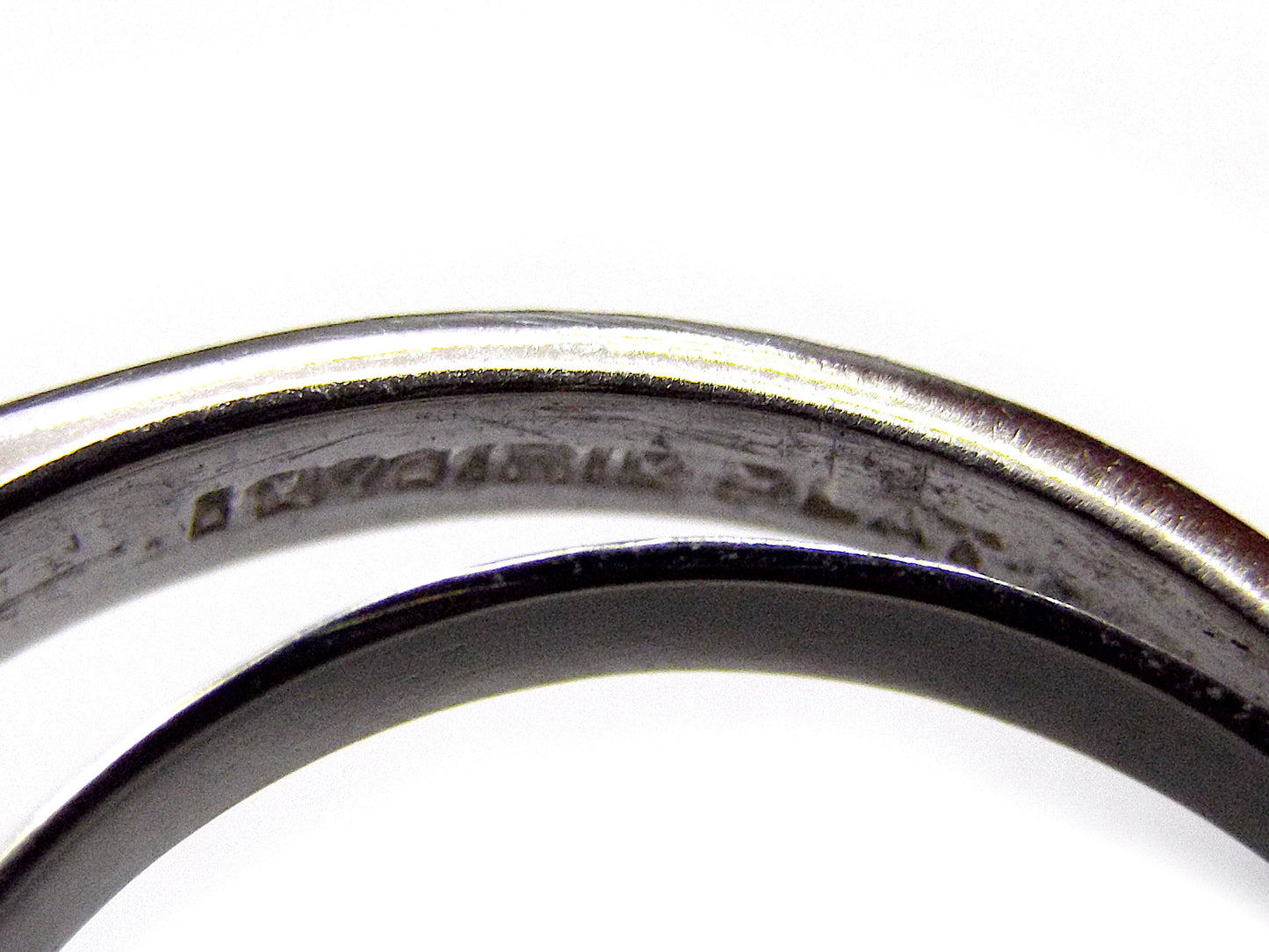 Burma No Heat Sapphire Diamond Platinum Ring