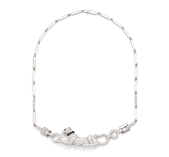Cartier Diamond Gem-Set 'Panthere de Cartier" Necklace, France