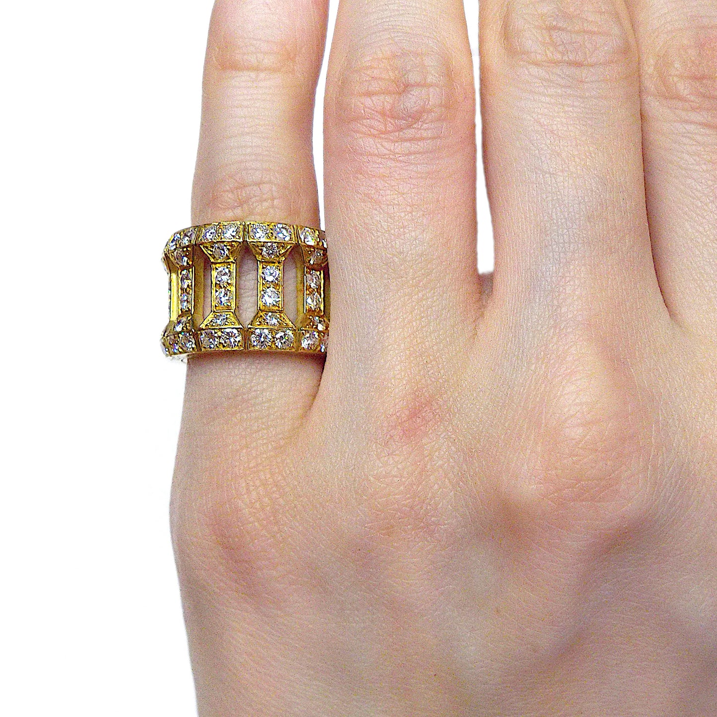 Cartier Gold Diamond 'Antalya' Ring