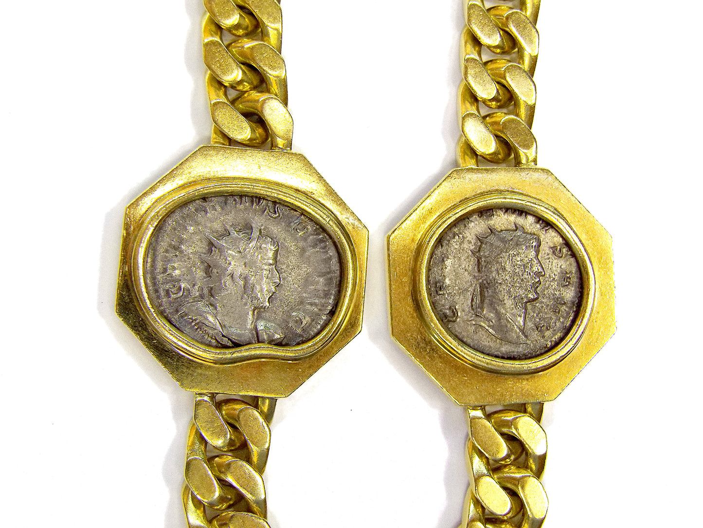 Bulgari Monete Gold Ancient Coin Necklace