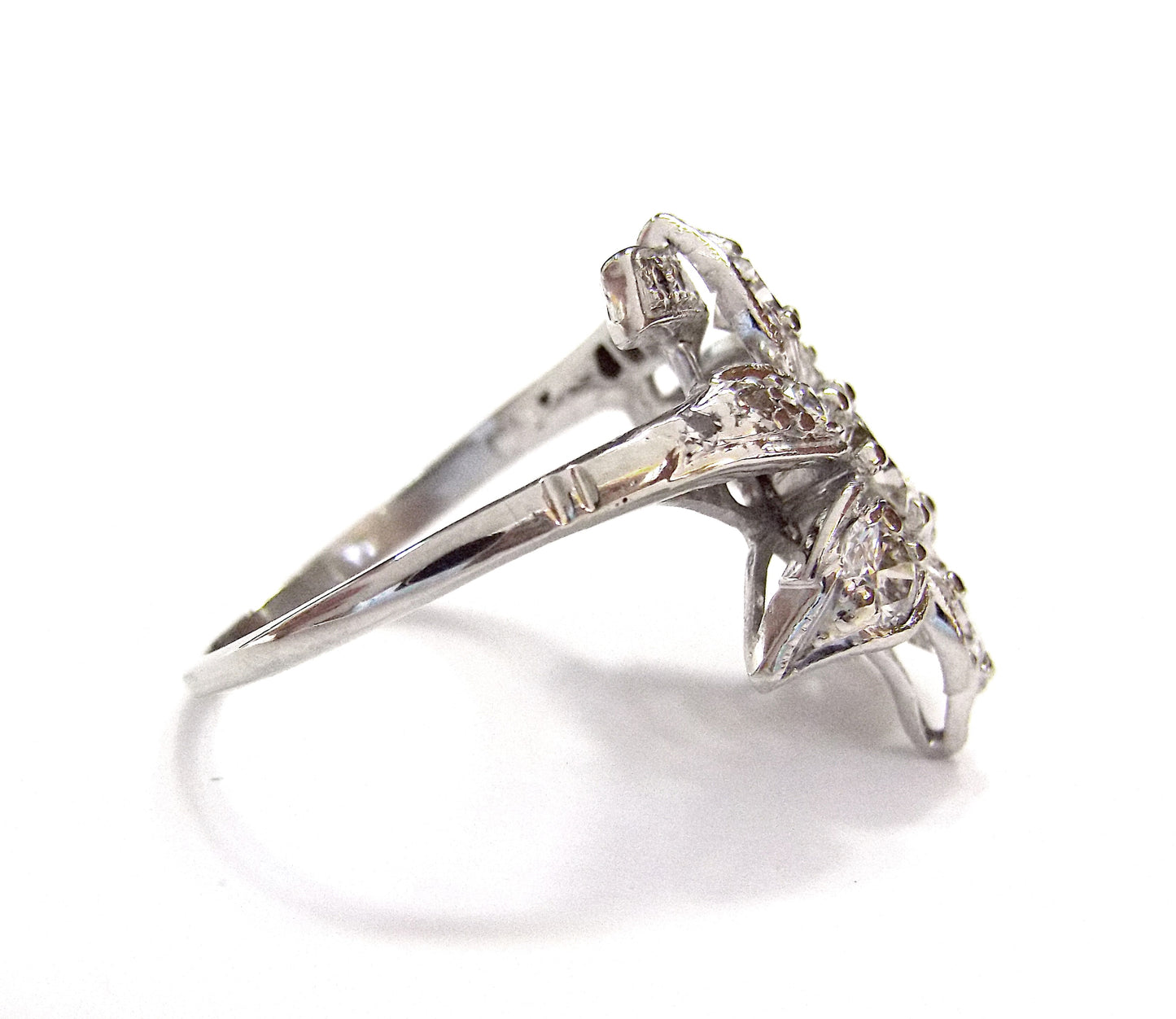 A Platinum Diamond Ring