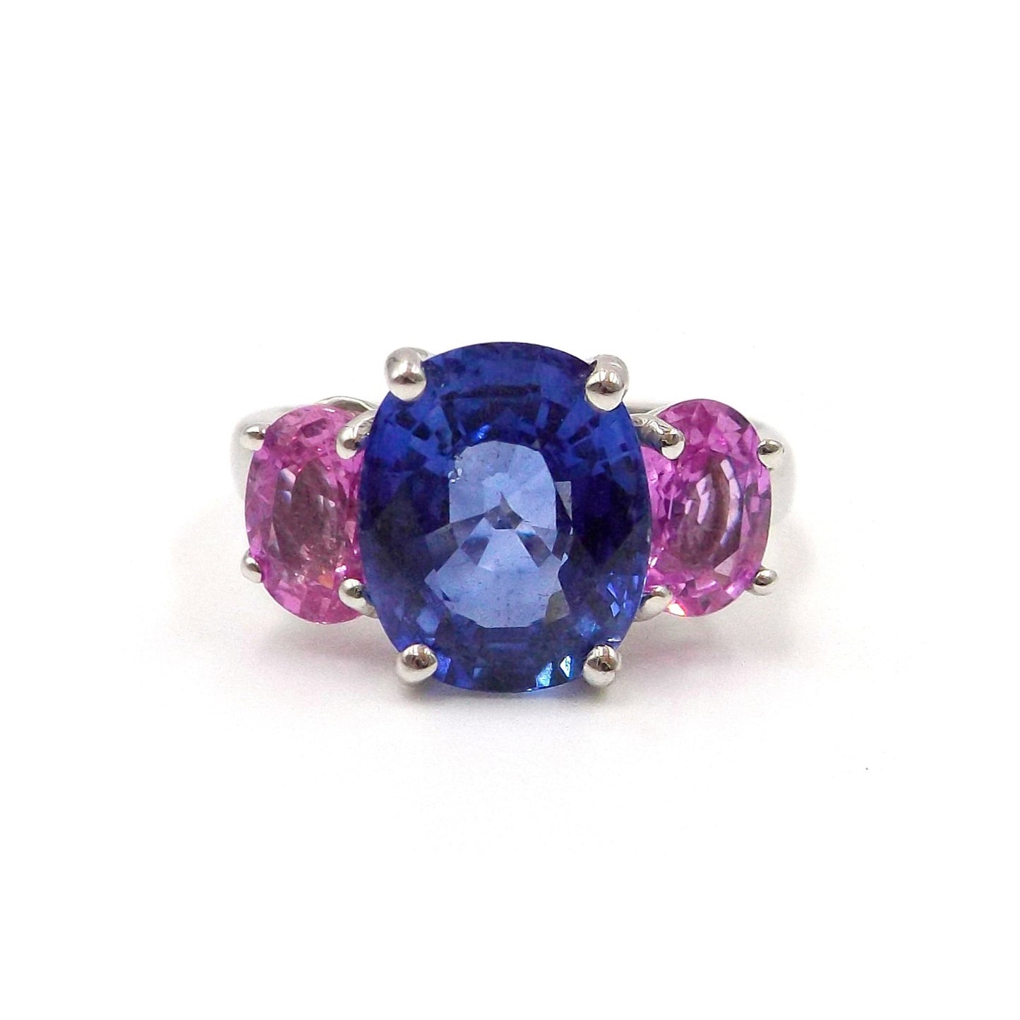 Sapphire and Pink Sapphire Ring