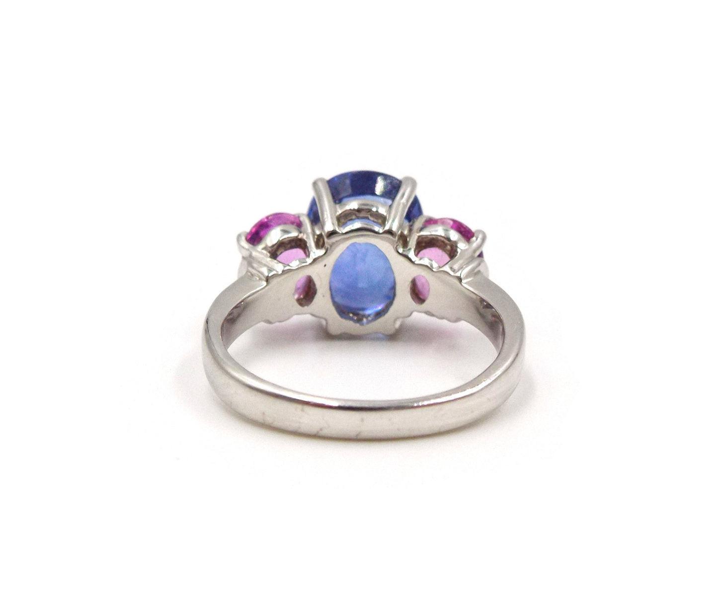 Sapphire and Pink Sapphire Ring