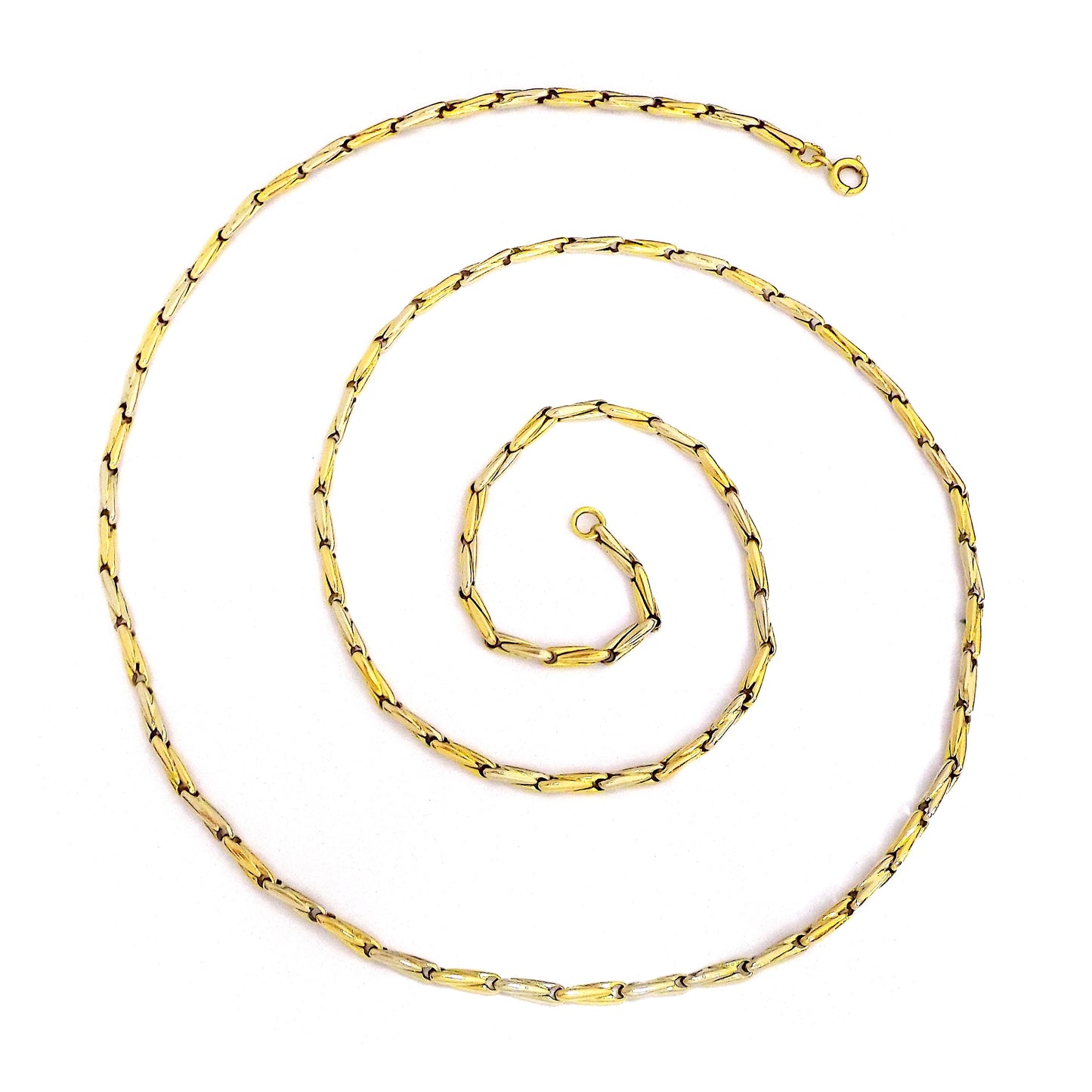 Cartier 18K 3-Color Gold Long Chain Necklace