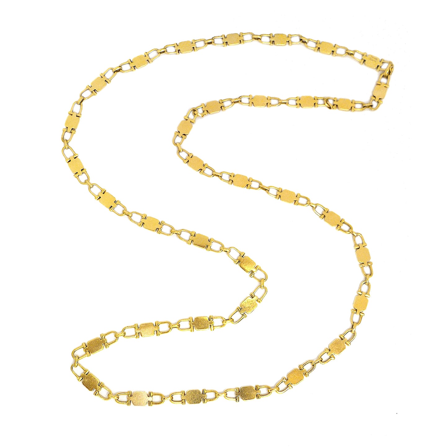 Cartier 18K Yellow Gold Long Chain Necklace