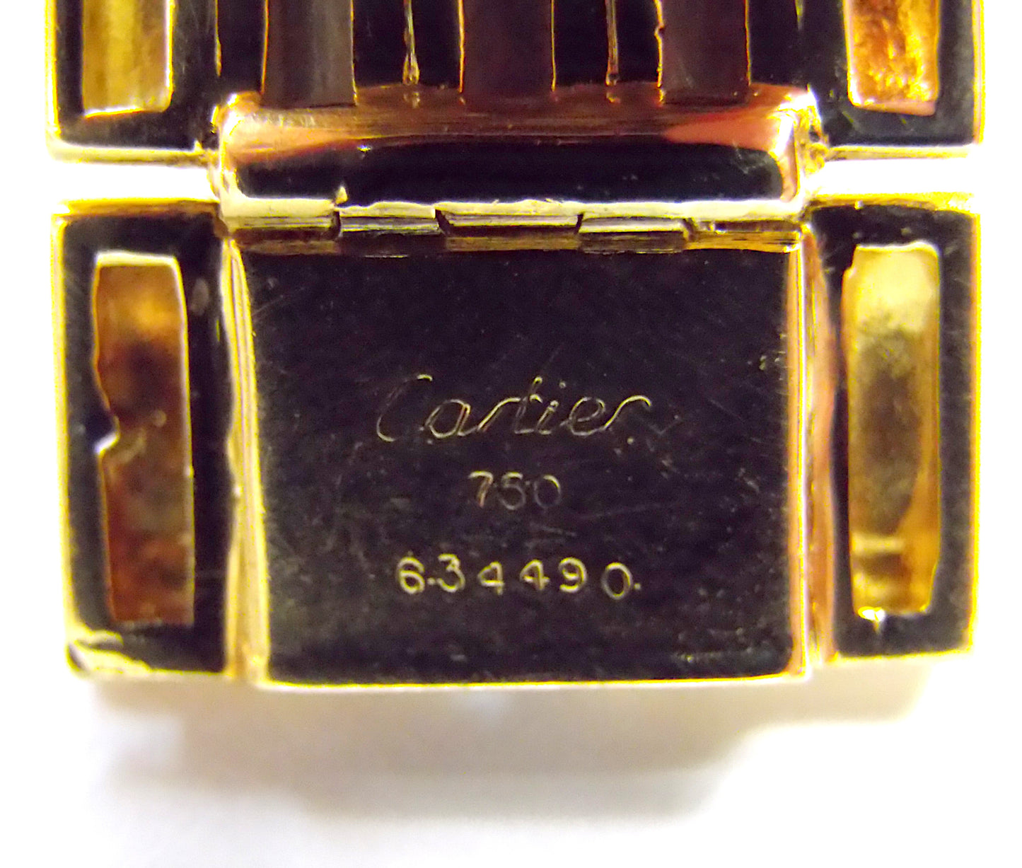 CARTIER BI-COLORED GOLD 'PANTHÈRE DE CARTIER' BRACELET