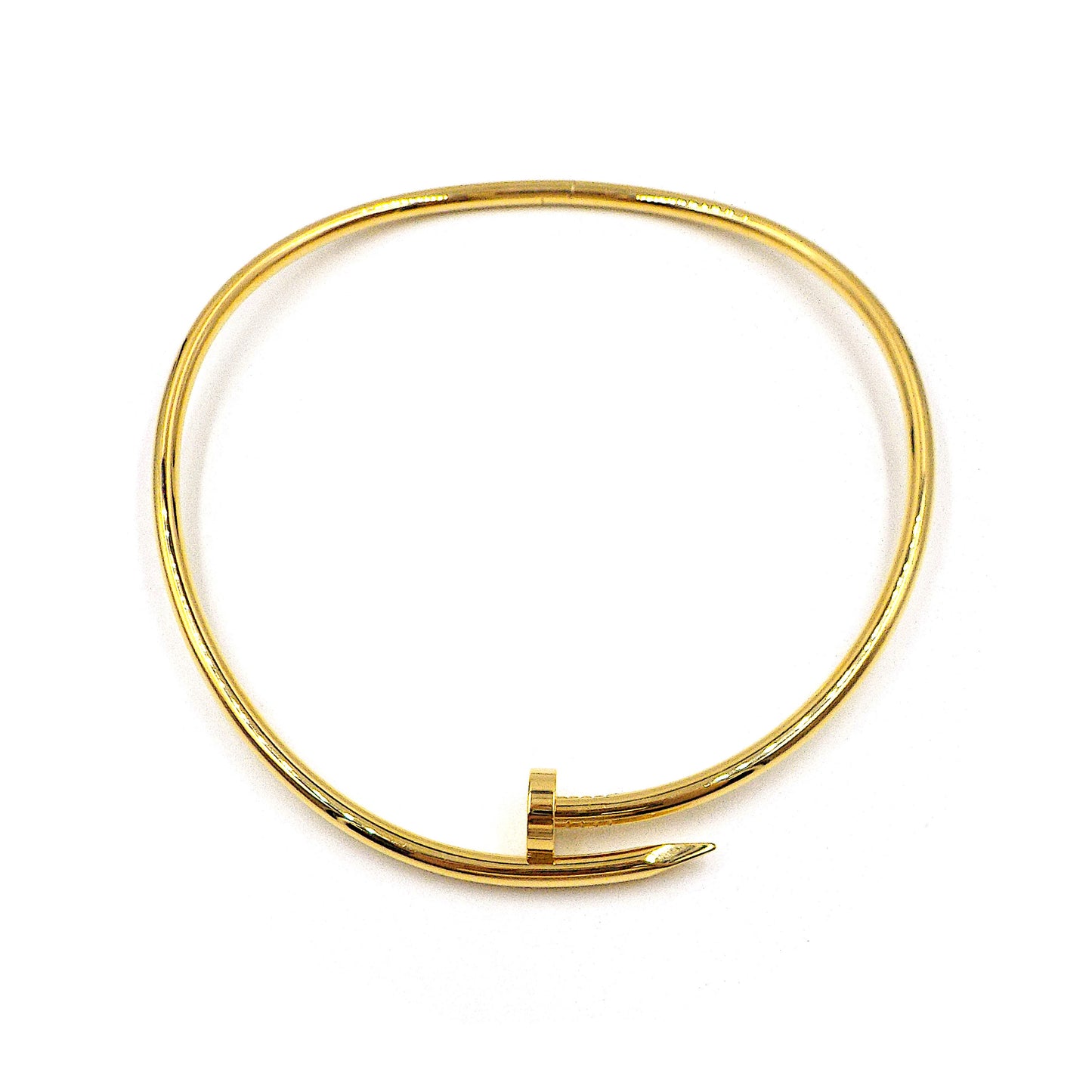 Cartier Juste Un Clou Nail 18K Yellow Gold Choker Necklace