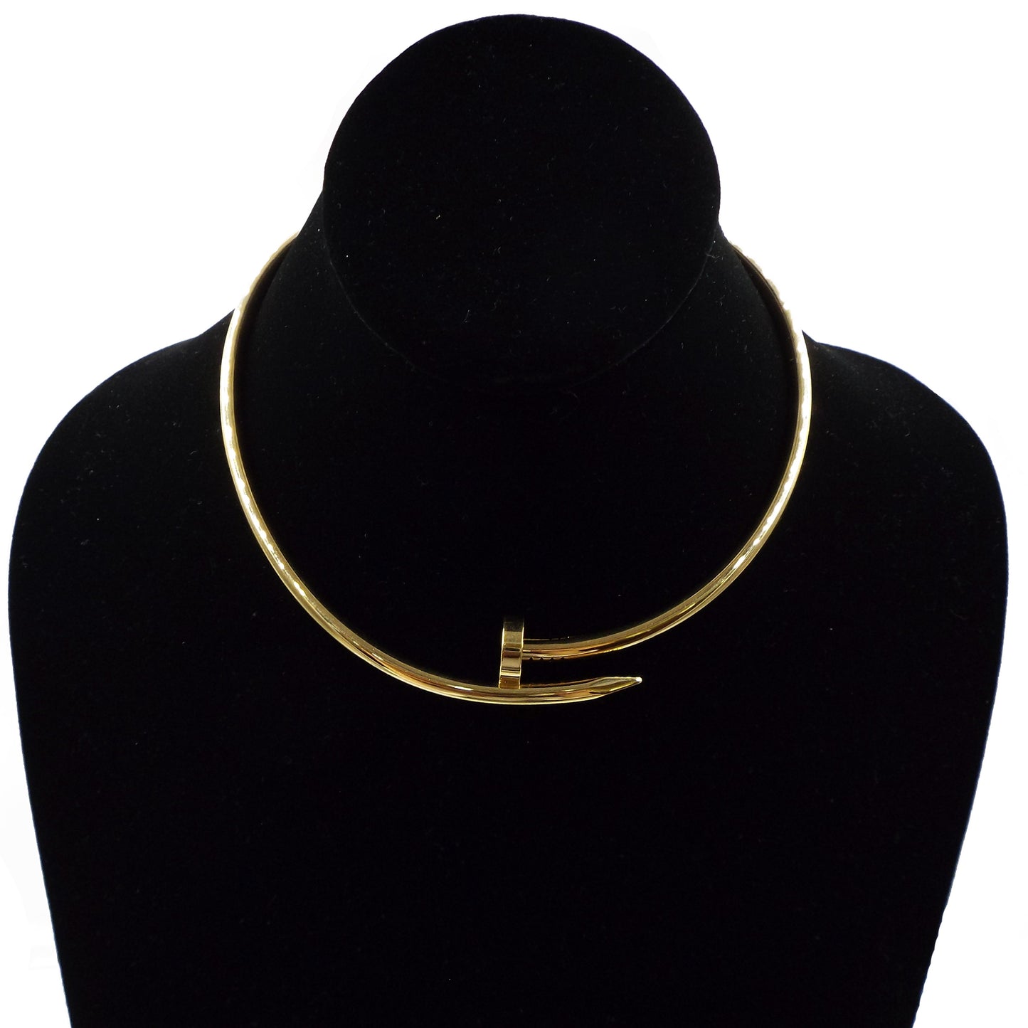 Cartier Juste Un Clou Nail 18K Yellow Gold Choker Necklace