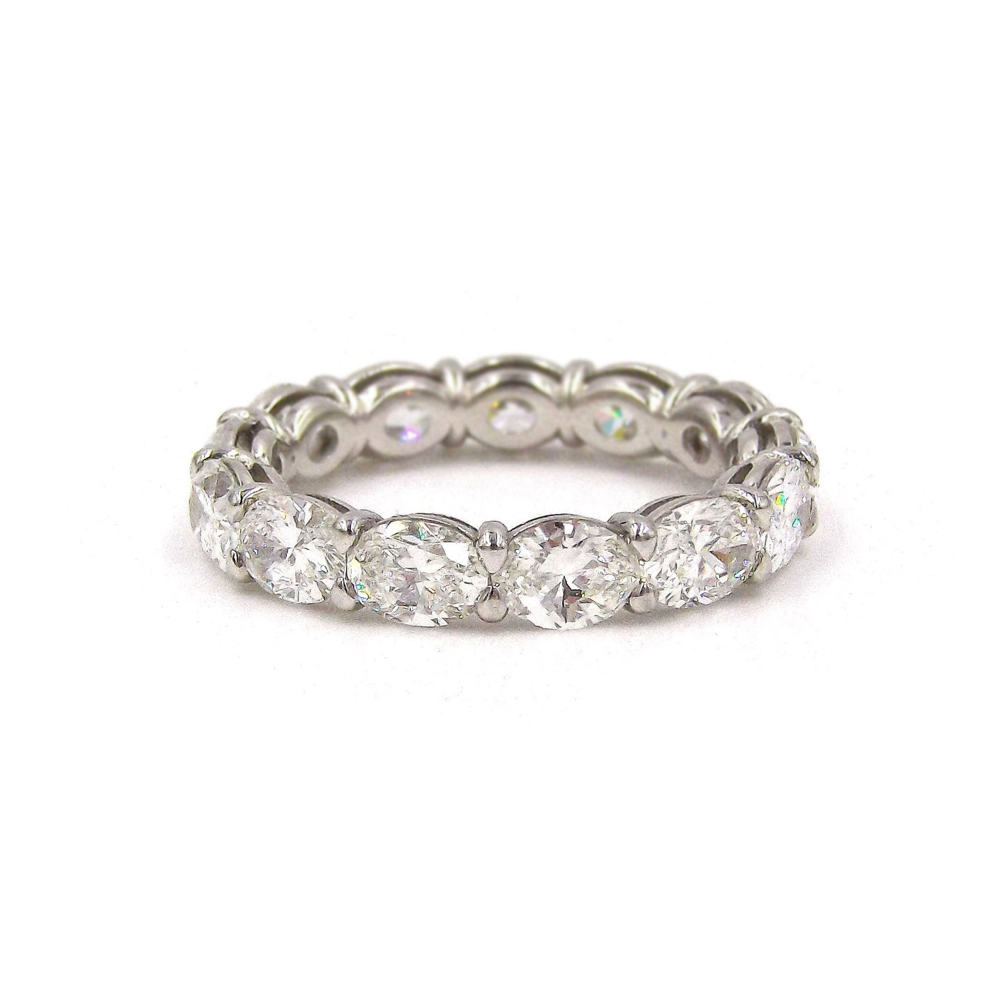 Platinum Diamond Eternity Band Wedding Ring