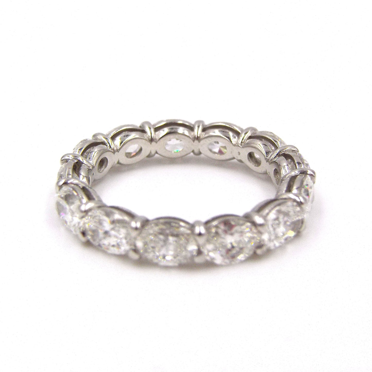 Platinum Diamond Eternity Band Wedding Ring