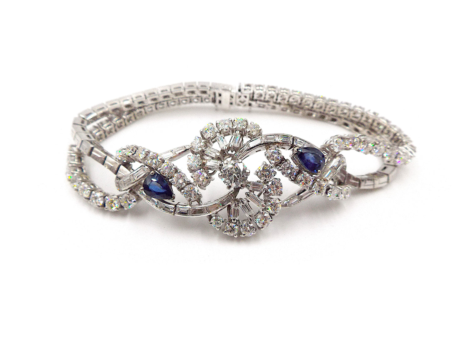 Sapphire Diamond Bracelet