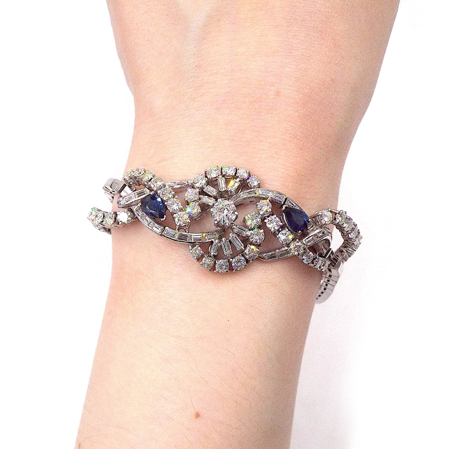 Sapphire Diamond Bracelet